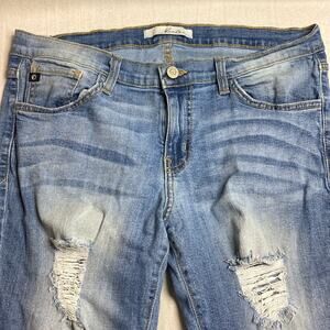 Kancan BK1023S cut J-598 Blue jeans size 30
